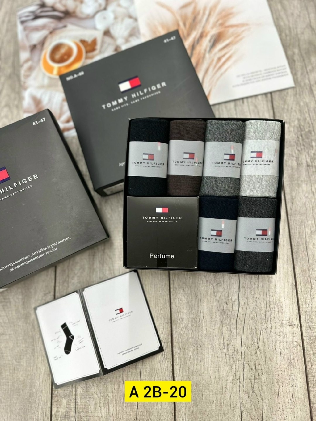 комплект носков tommy hilfiger 6 пар,комплект носков tommy hilfiger,комплект носки мужские,носки мужские подарочные,носки мужские набор