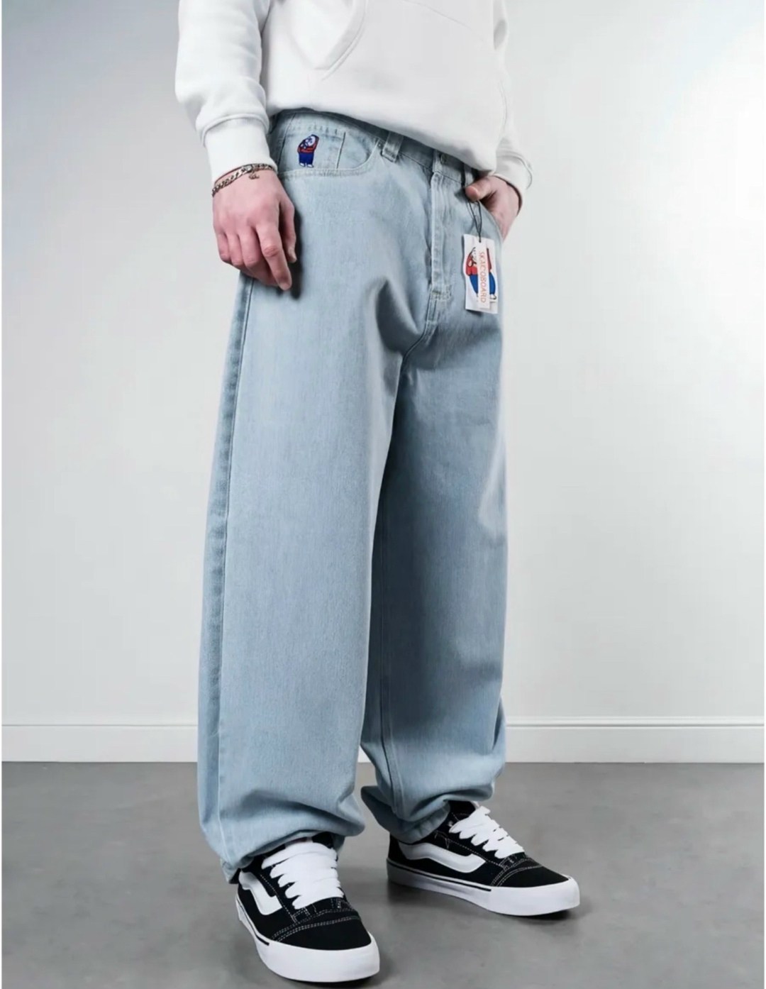 джинсы мужские,джинсы для мужчин,джинсы мужские широкие,брюки джинсы,джинсы свободного кроя reell синий