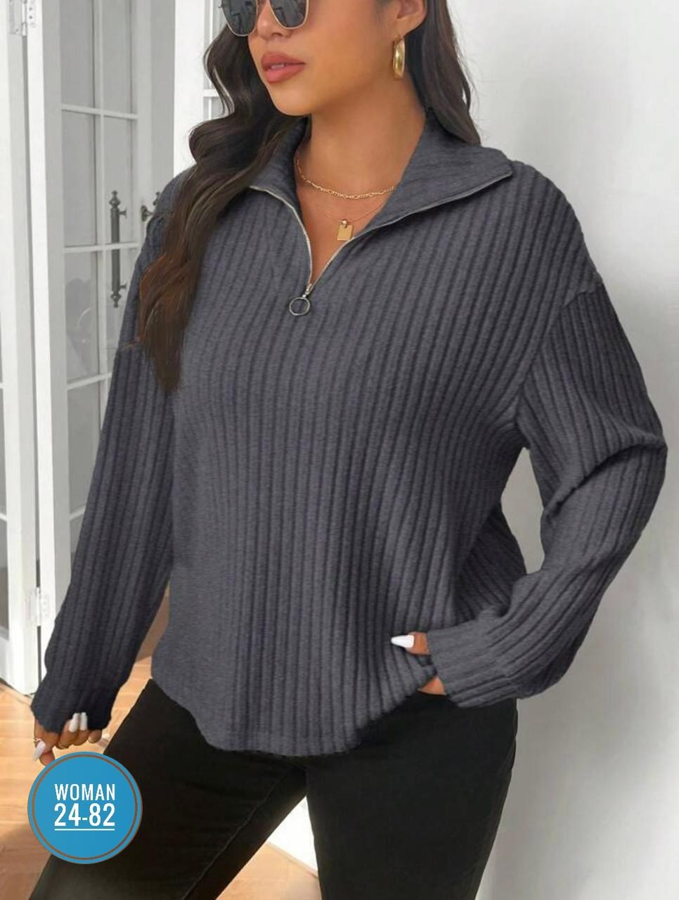 джемпер женский 3503 "лапша+молния"темно-зеленый,кофта женская,стильная кофта,джемпер женский 3503 "лапша+молния"темно-зеленый водолазки,джемпер женский