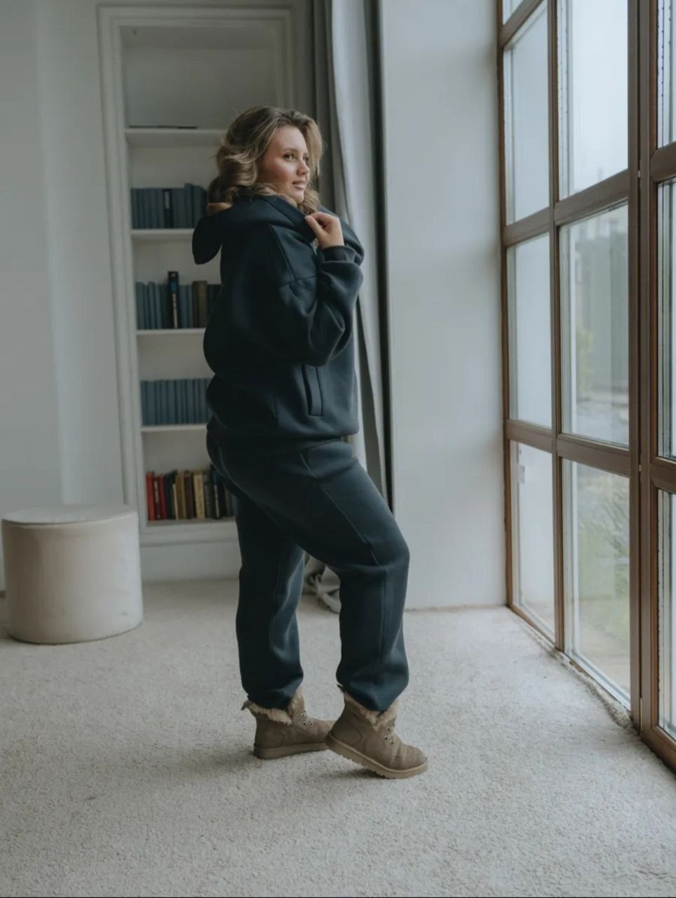 костюм на флисе женский,костюм на флисе,cпортивный костюм женский на флисе,костюм спортивный женский с начёсом темно-зеленый (m размер),костюм спортивный теплый женский