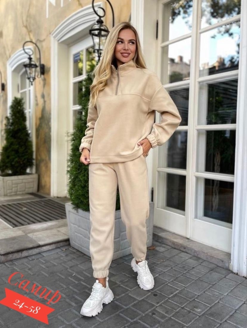 спортивные костюмы флис женский,флисовый спортивный костюм y2k z&f цвет бежевый,костюм двойка кашемир,спортивный костюм флисовый теплый y2k bayzi,женский спортивный костюм