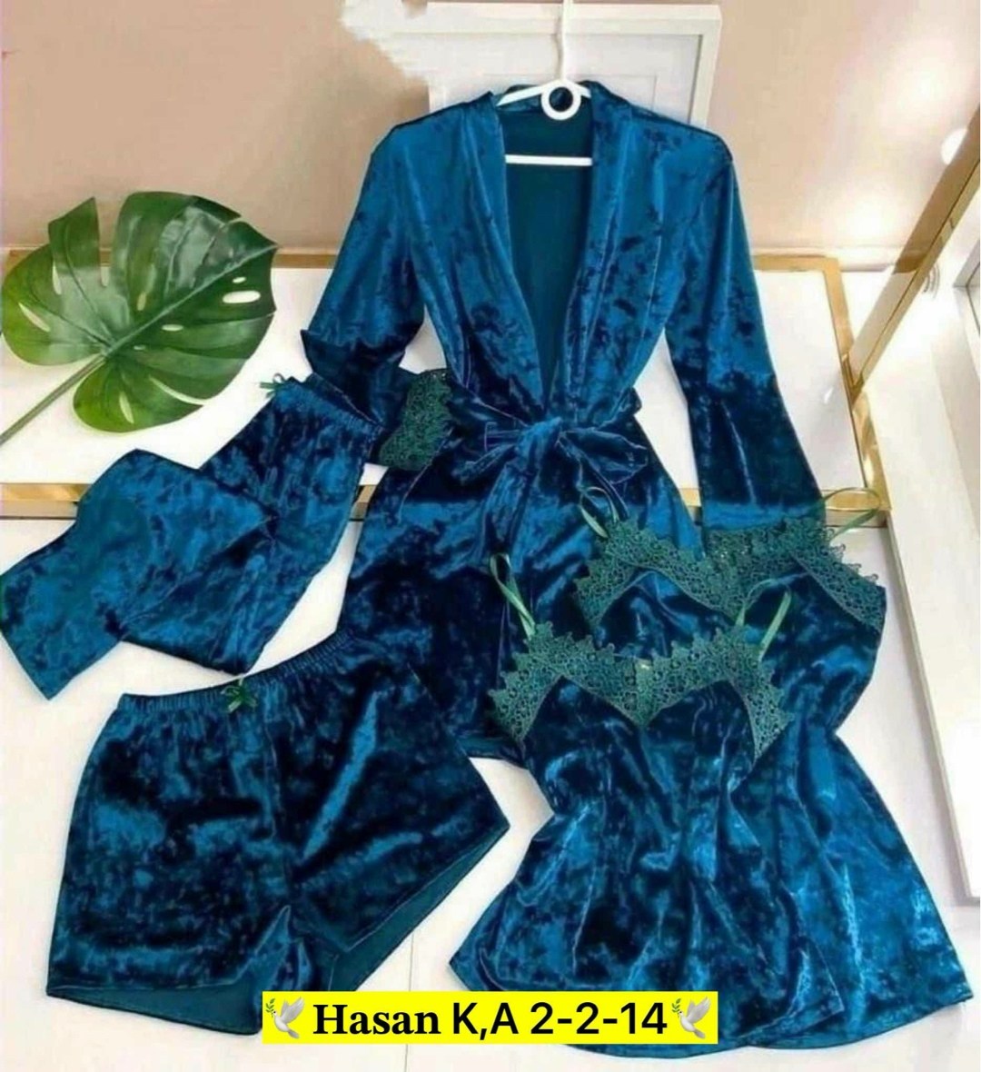 пижама комплект 5 в 1,пижама велюровая женская,пижама велюровая со штанами комплект 5 в 1,пижама комплект женская,комплект пижамный тройка велюр