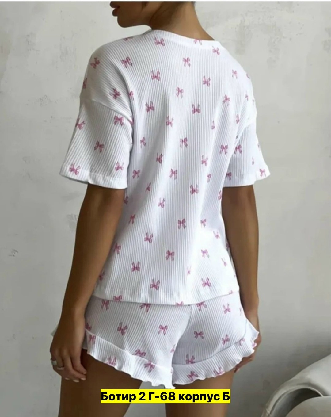 пижама женская с шортами,пижама женская,муслиновая пижама с шортами eustera 231658668,пижама комплект,муслиновая пижама с шортами eustera 213008013