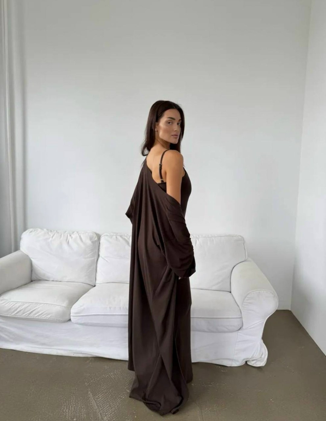 платье накидка,платье кардиган,длинное платье,удлиненный кардиган,комплект платье с кардиганом длинное