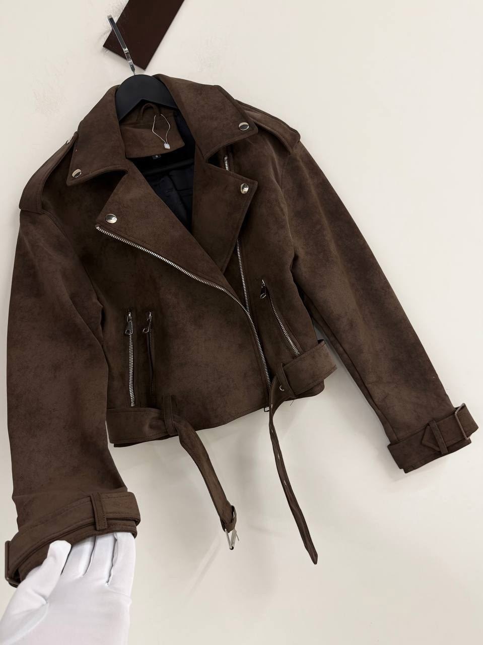 косуха кожаная куртка оверсайз saint shine,замшевая куртка косуха,замшевая куртка женская косуха,женская замшевая куртка косуха коричневая,замшевая куртка