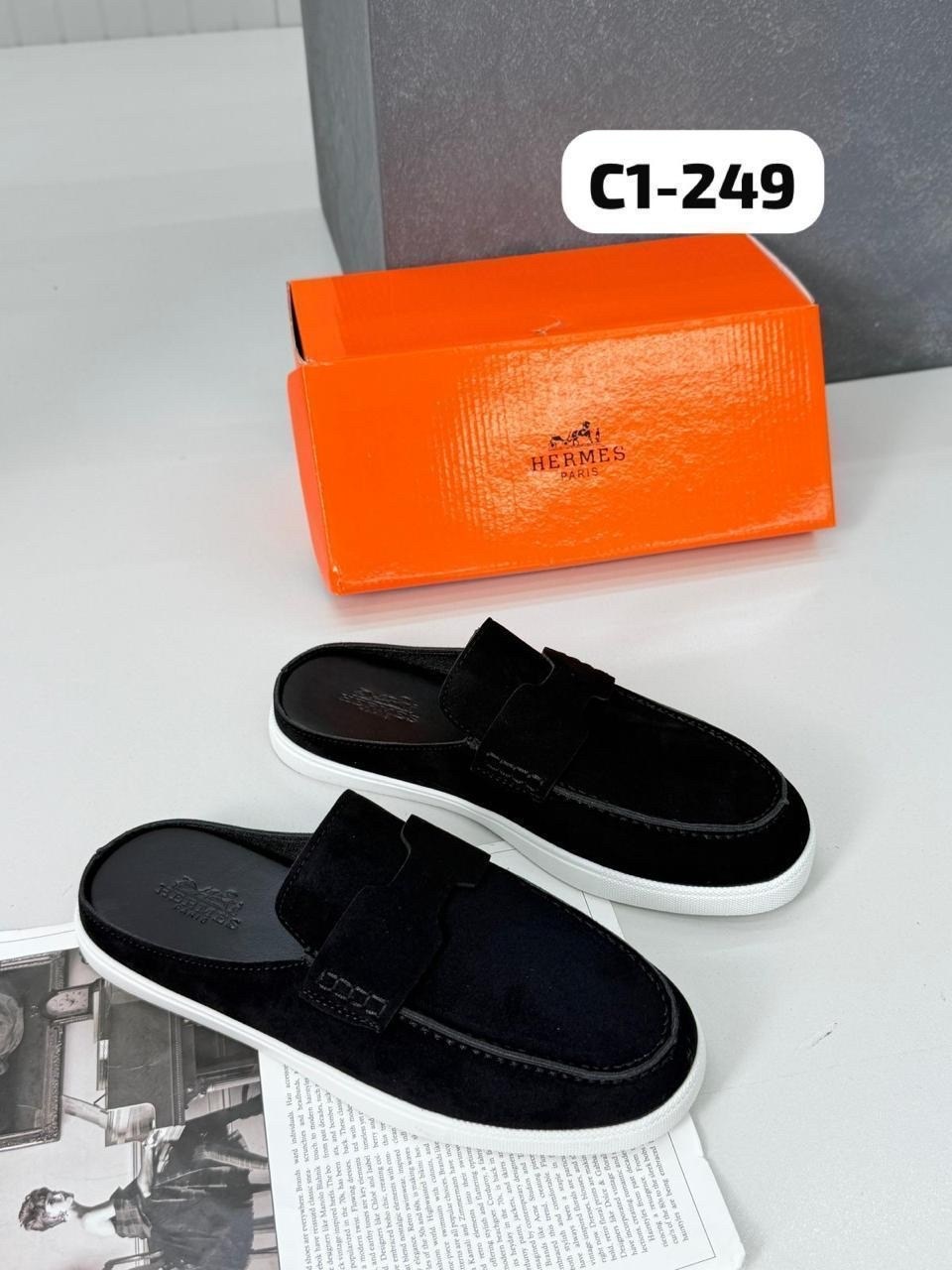 ,тапки гермес мужские,тапочки хермес мужские,лоферы hermes,шлёпки гермес мужские