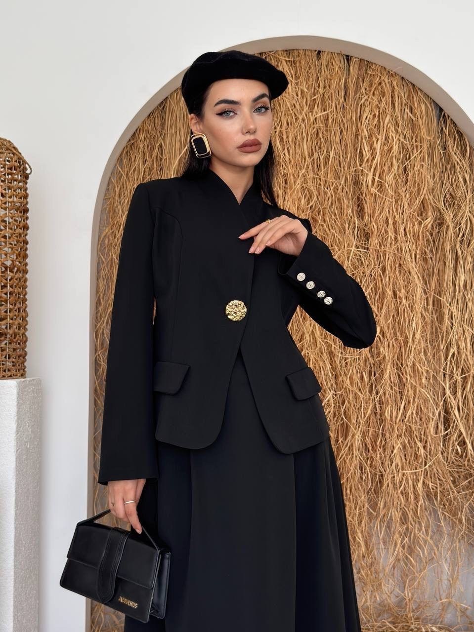 жакет the.woman 0284 черный,жакет,жакет the.woman,юбка, жакет,женский жакет