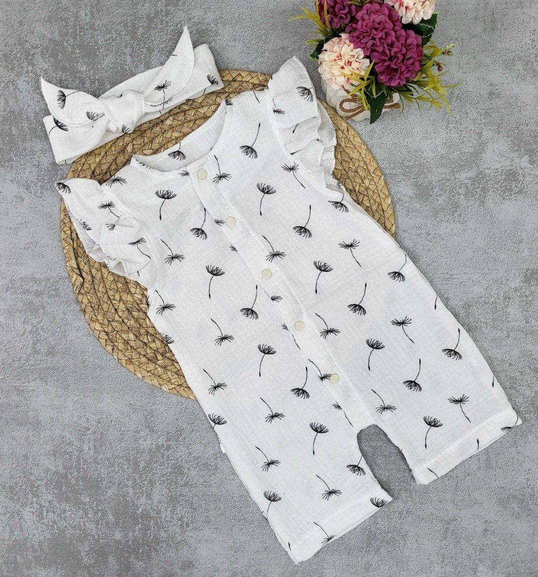 муслиновый песочник,одежда для новорожденного,одежда для малыша,комбинезон детский,хлопковое боди