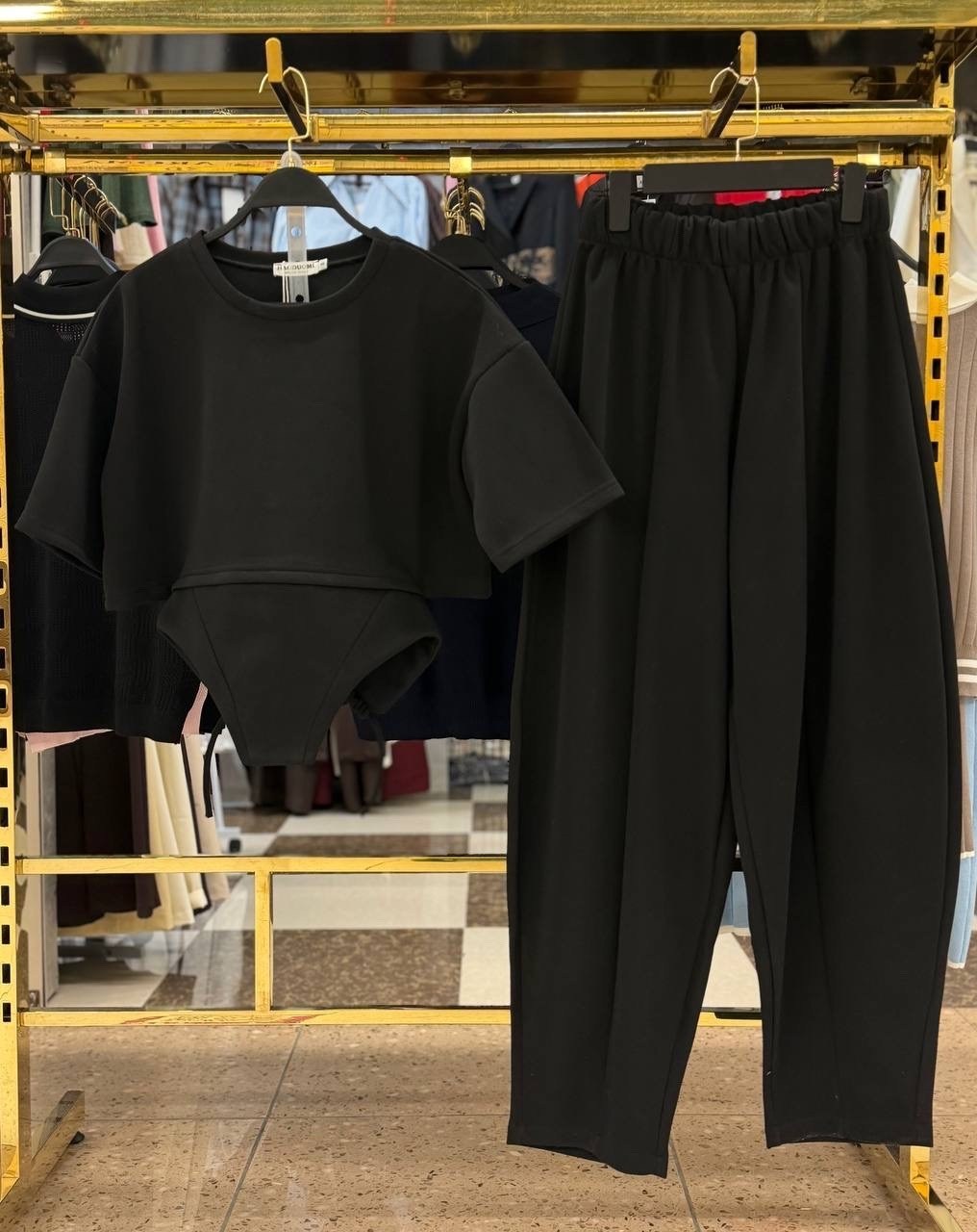 костюм спортивный легкий палаццо кроп-топ bayzi цвет серый,костюм,костюм спортивный легкий палаццо кроп-топ bayzi,костюм спортивный легкий палаццо кроп-топ