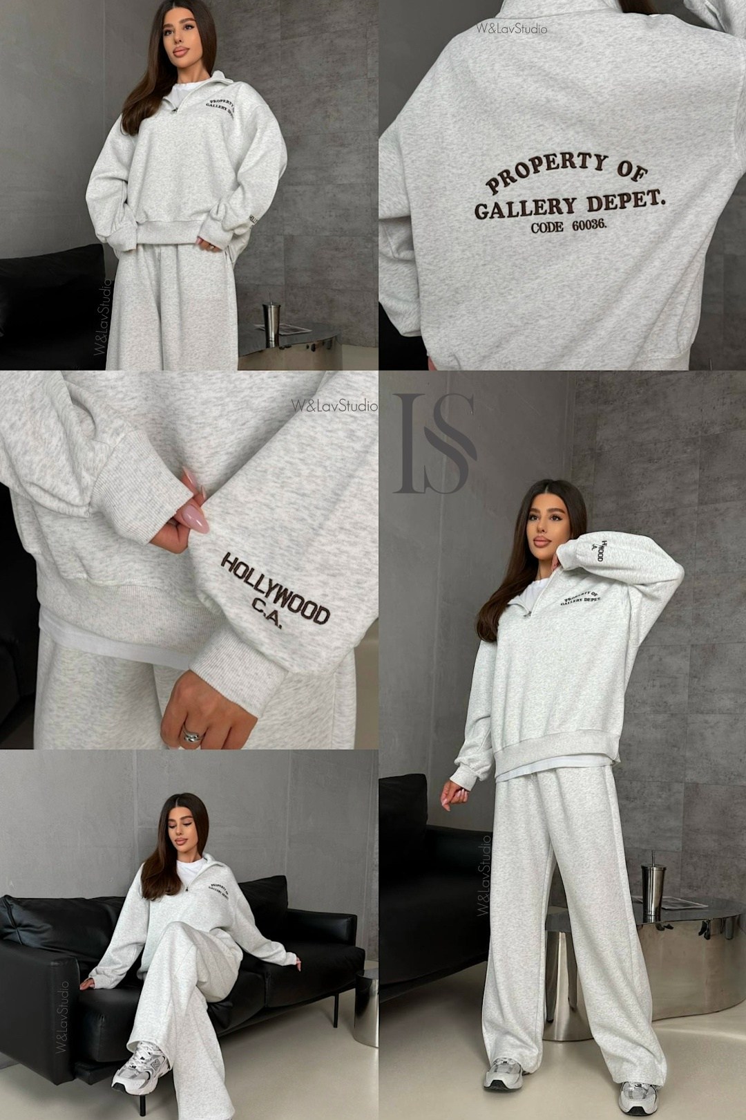 костюм с капюшоном и брюками erdalis,женский костюм,костюм голубой,костюм велюровый,костюм спортивный женский