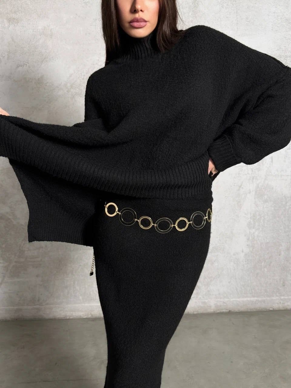 трикотажный костюм с юбкой,трикотажный костюм,костюм вязаный с юбкой теплый,стильный вязаный костюм,вязаные костюмы