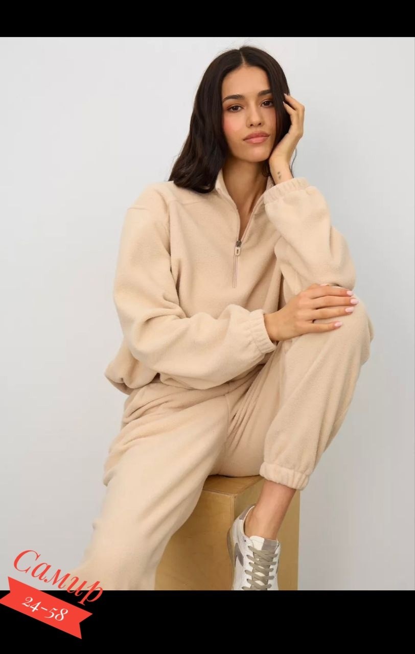 спортивные костюмы флис женский,флисовый спортивный костюм y2k z&f цвет бежевый,костюм двойка кашемир,спортивный костюм флисовый теплый y2k bayzi,женский спортивный костюм