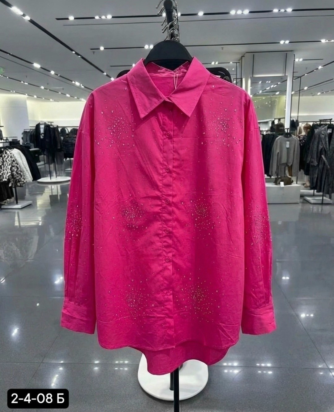 женская рубашка,рубашка со стразами,рубашка,белая рубашка женская,женская рубашка со стразами taifun