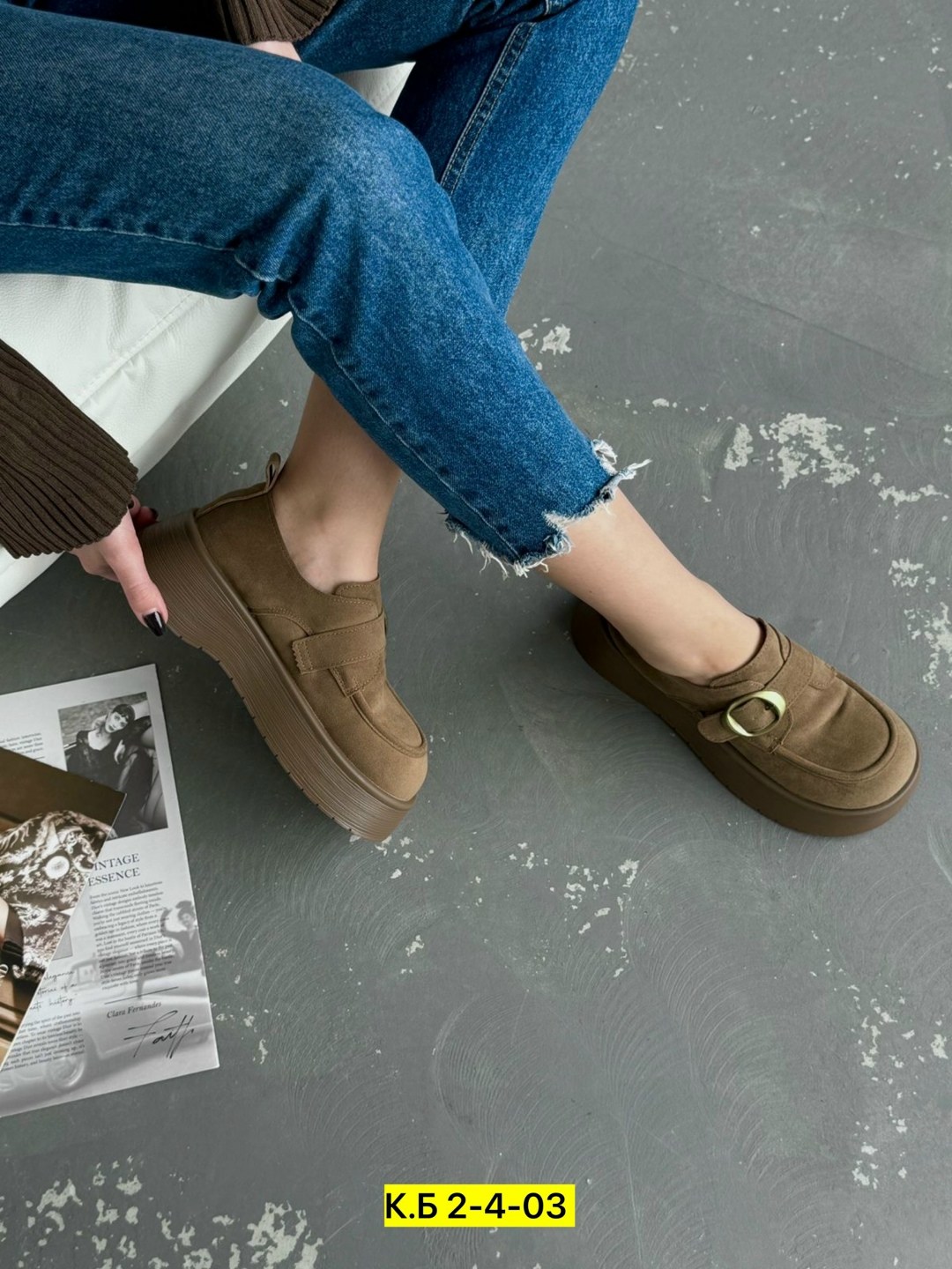, повседневные,женская ,лоферы замша,платформа