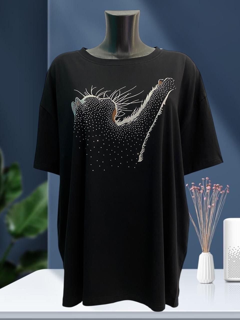 женская футболка больших размеров,футболка женская,женская кофта,туника нарядная,футболка майка