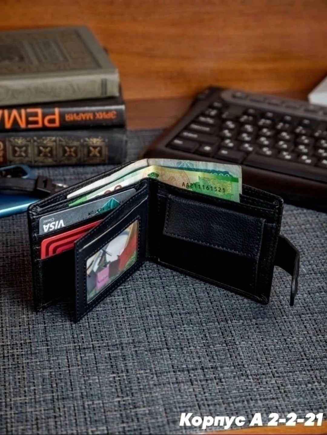 кошелек для денег классический экокожаный kilarta,кошелек для денег классический экокожаный,кошелек мужской черный из экокожи jils,кошелек мужской,кошелек мужской эко кожа