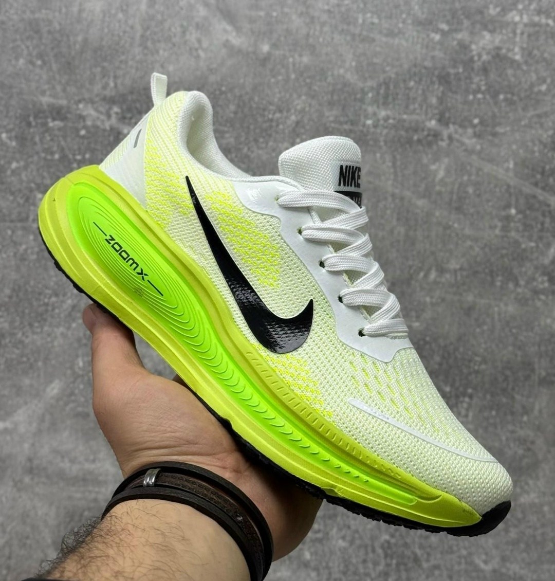 кроссовки zoom vomer 18 nike бело-зеленый,кроссовки nike,air zoom vomero 18 кроссовки nike,кроссовки nike nk zoom vomer 18,кроссовки