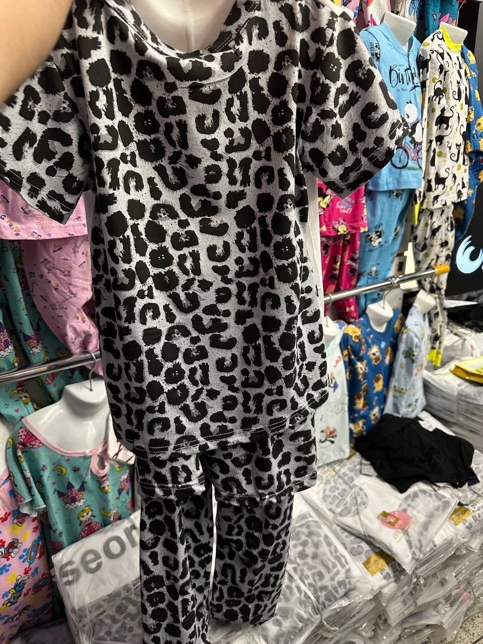 пижама детская,детский пижамный костюм sanrio kuromi,пижама для девочек,детский пижамный костюм miniso kuromi,пижама с санрио