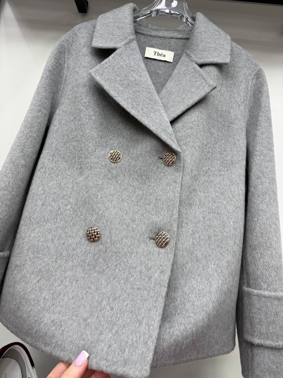 полупальто,шерстяное пальто,пальто пиджак,пальто,пальто серое