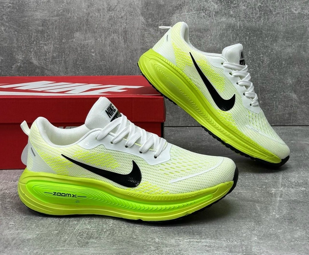 кроссовки zoom vomer 18 nike бело-зеленый,кроссовки nike,air zoom vomero 18 кроссовки nike,кроссовки nike nk zoom vomer 18,кроссовки