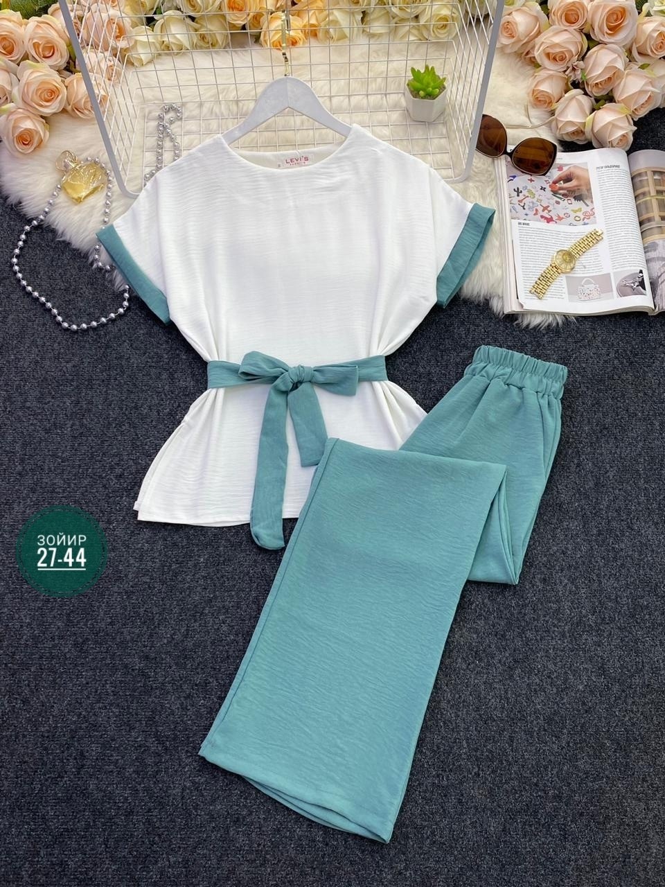 костюм двойка женский летний,костюм двойка женская,костюм брючный палаццо,женские летние костюмы,костюм женский