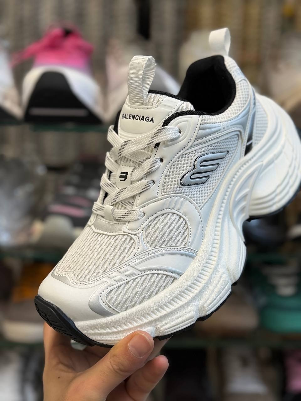 кроссовки женские balenciaga,,женские кроссовки,розовые спортивные кроссовки,кроссовки модные