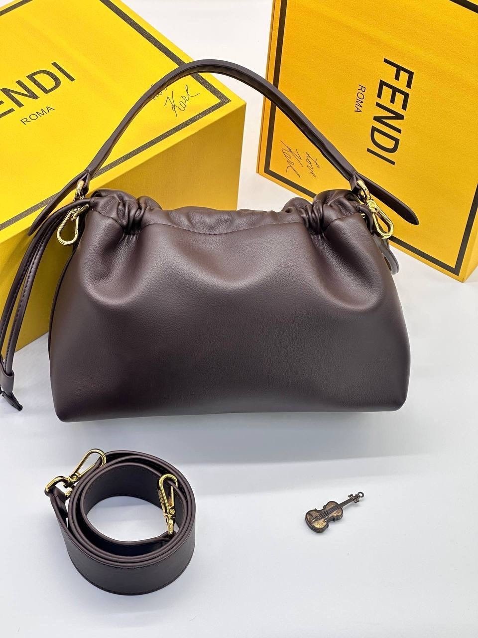 женская сумка fendi,сумка fendi,fendi сумка на плечо,фенди сумка,женская кожаная сумка fendi бежевая 27х10х8