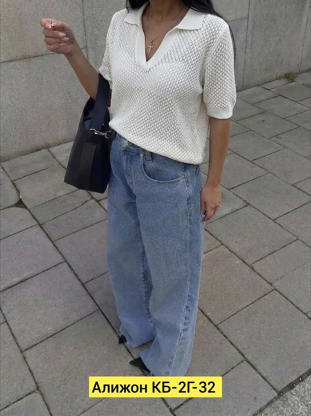 кофточка,женская футболка поло,вязаная футболка,вязаное поло,