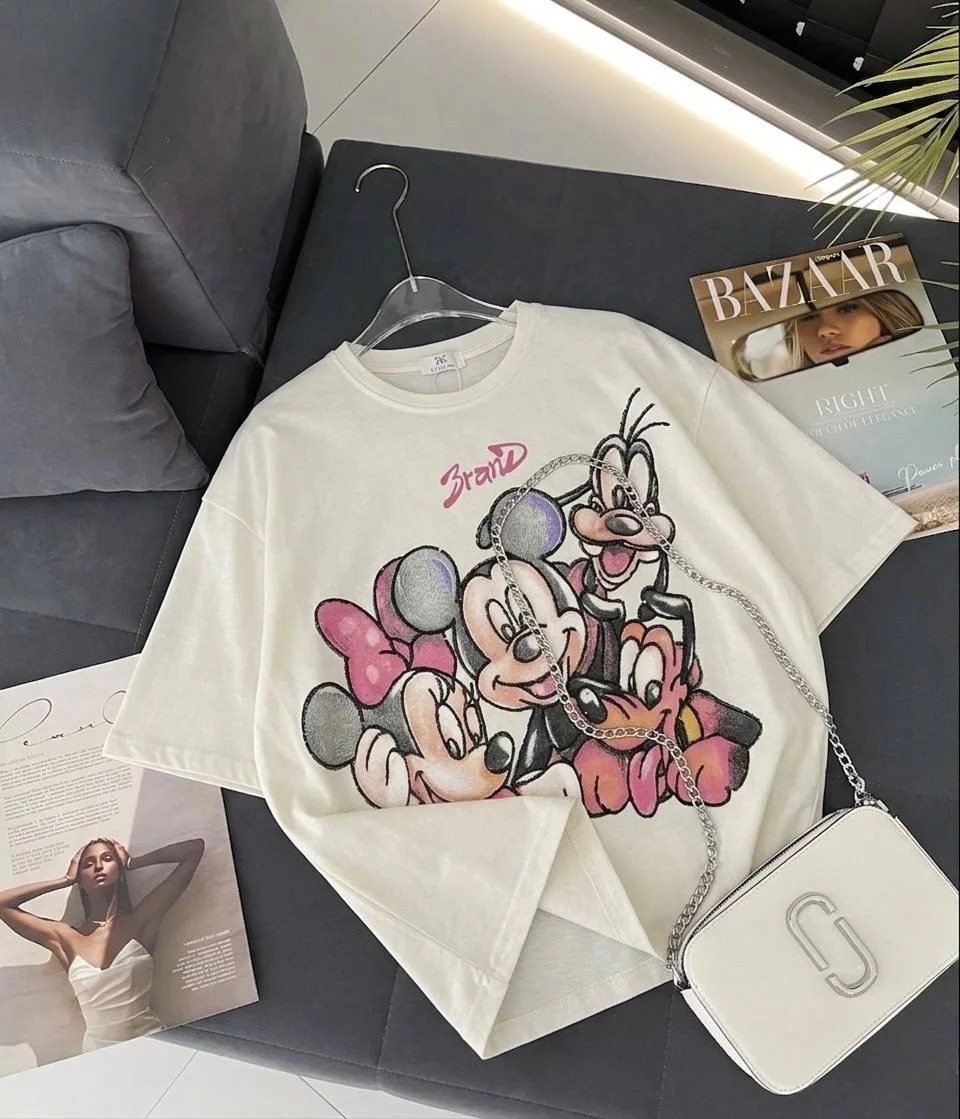 женская футболка,футболка оверсайз,футболка оверсайз женская микки маус,футболка,футболка с микки маус