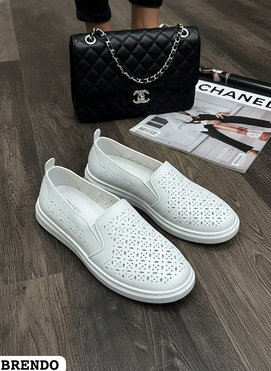 ,слипоны женские,женские слипоны летние,слипоны с перфорацией,слипоны летние