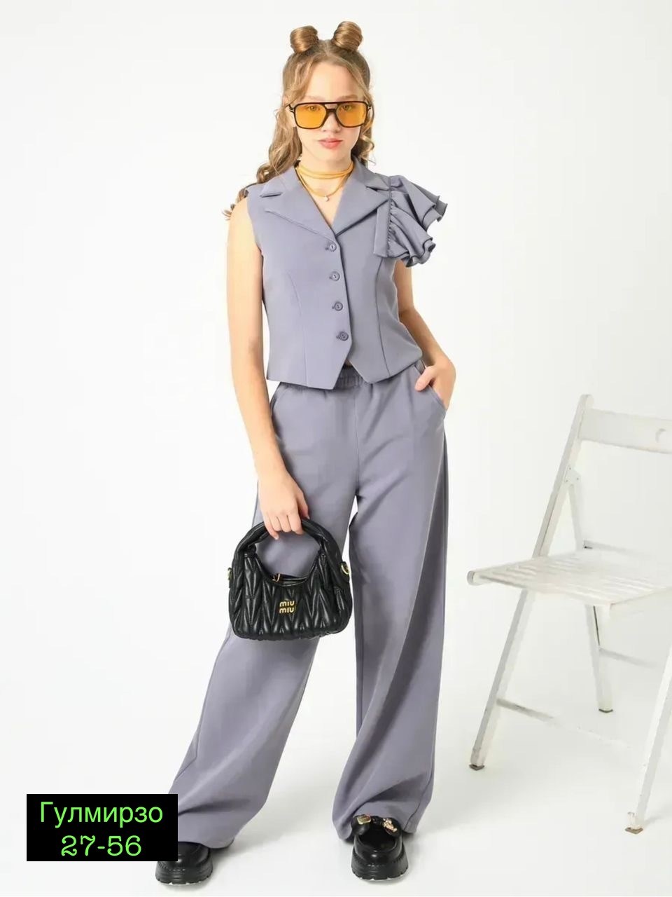 костюм школьный брючный с жилетом jutetti,школьный брючный костюм,серый брючный костюм,костюм для школы,брючный костюм для девочек