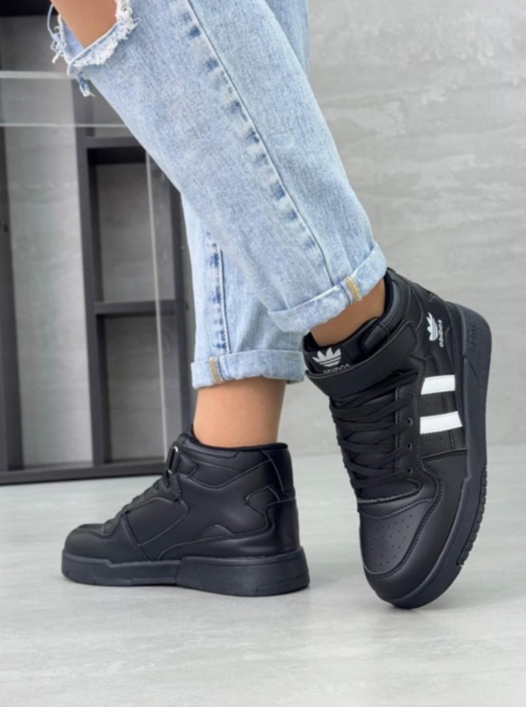 зимние кроссовки adidas forum 84 high,зимние кроссовки adidas forum 84 high цвет черный,зимние кроссовки adidas,зимние кроссовки,кроссовки adidas