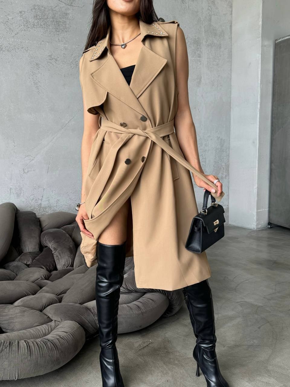 жилетка костюмная удлиненная,пальто тренч,тренч женский,плащ женский тренч,тренч