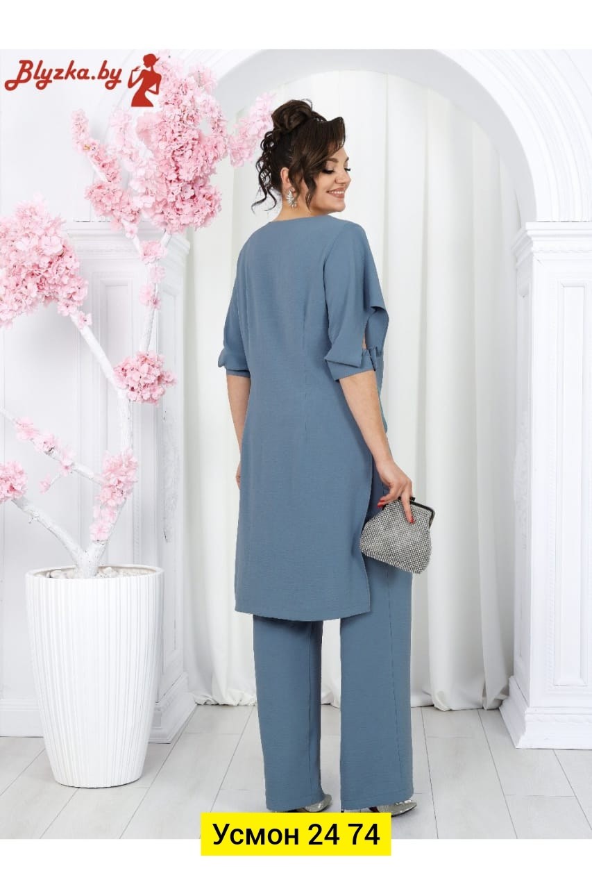 костюм брючный летний двойка,костюм/комплект ninele (нинель шик ) 7440 двойка морской размер 48-60,костюм брючный летний,костюм/комплект ninele 7449 двойка морская волна в размере 48-62,костюм брючный