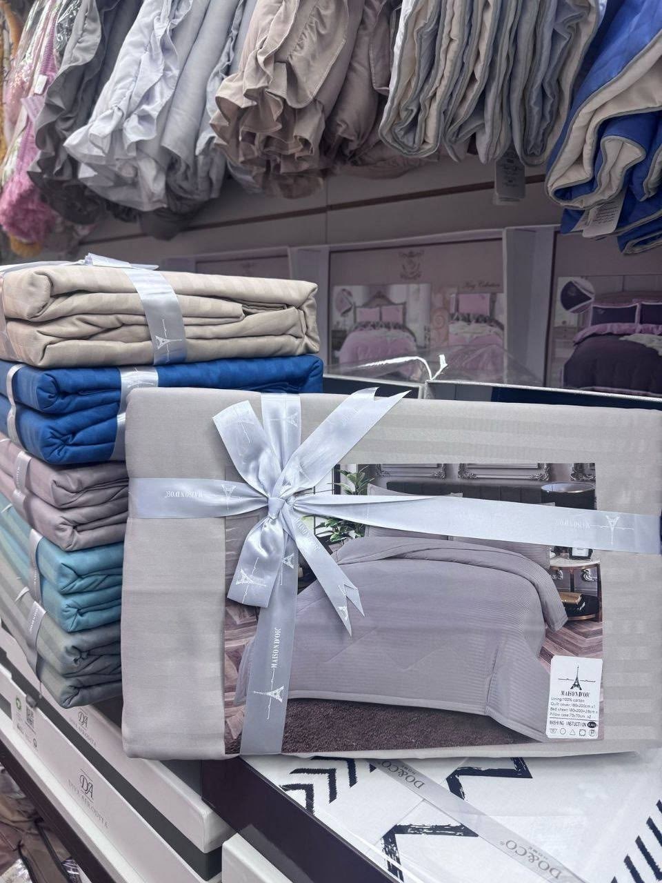 комплект постельного белья,комплект постельного белья страйп сатин,постельное белье страйп сатин,комплект постельного белья страйп сатин евро,комплект постельного белья с пододеяльником