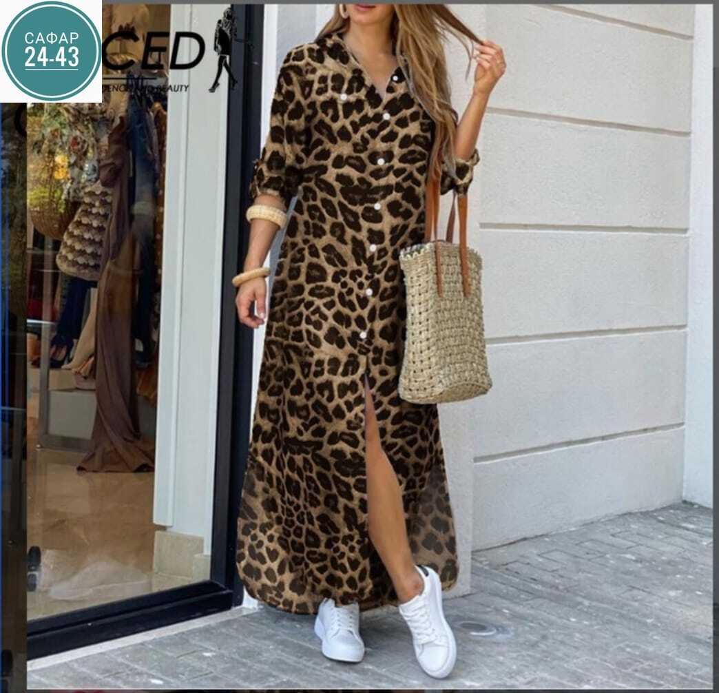 платье с леопардовым принтом,женское длинное платье с леопардовым принтом,леопардовое платье,платье леопард макси лето,платье zanzea леопард