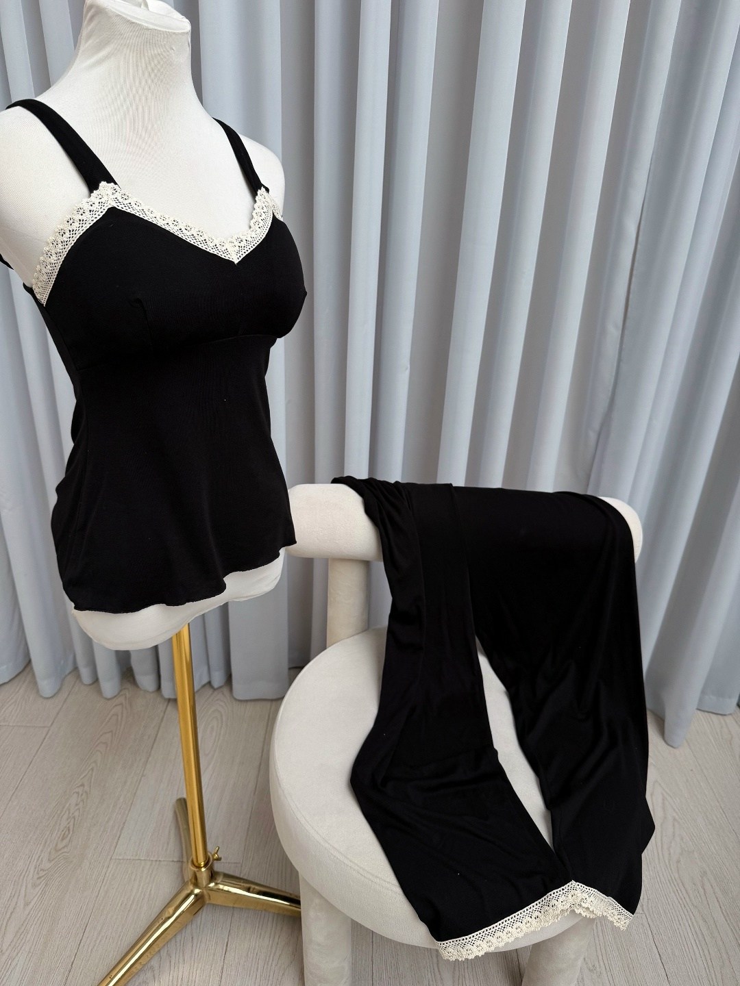 пижама женская черная со штанами,пижама женская,пижама комплект,женская пижама с брюками,пижама шелковая женская с брюками