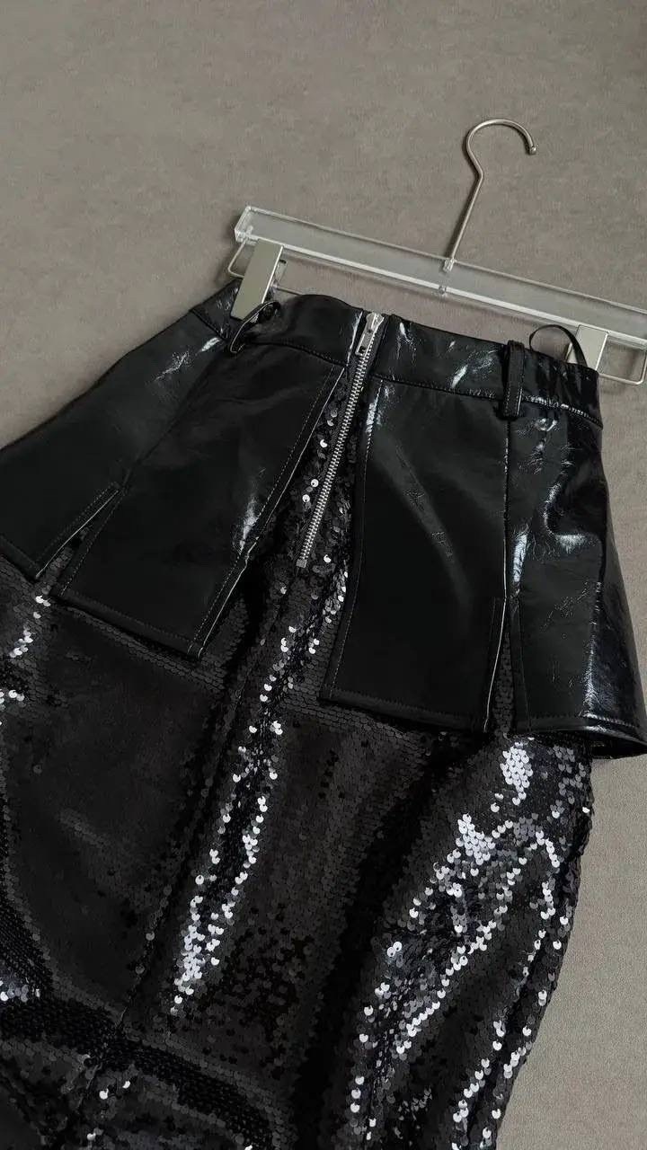 юбка с пайетками,юбка с блестками,блестящая юбка,юбка,юбка из пайеток