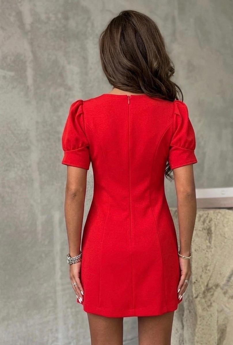 платье,платье коричневое классика мини izy,женская платье,одежда стильная