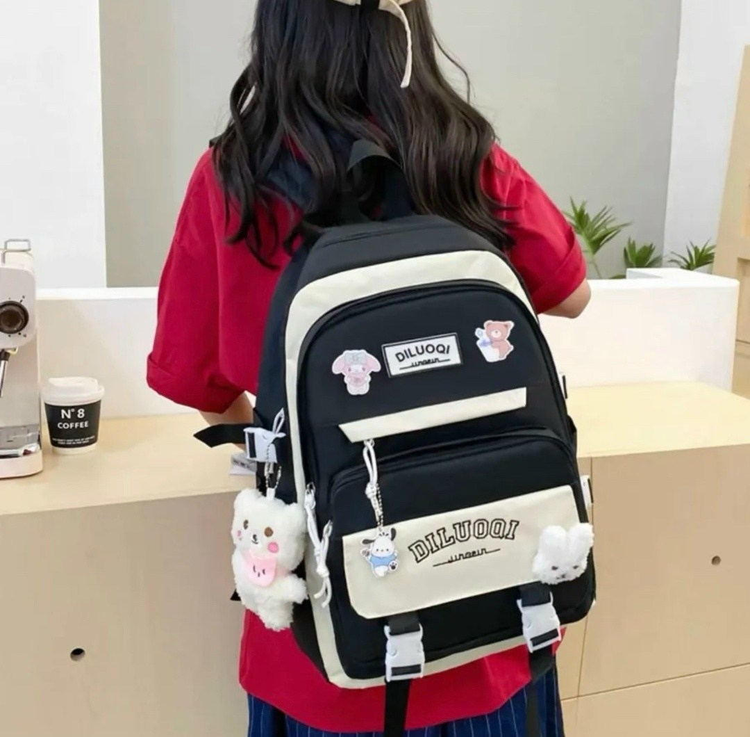 школьный набор рюкзак для девочки/подростков,комплект школьный с рюкзаком 5 в 1,школьный рюкзак для девочек,набор рюкзак,рюкзаки школьный для девочки подростков портфель