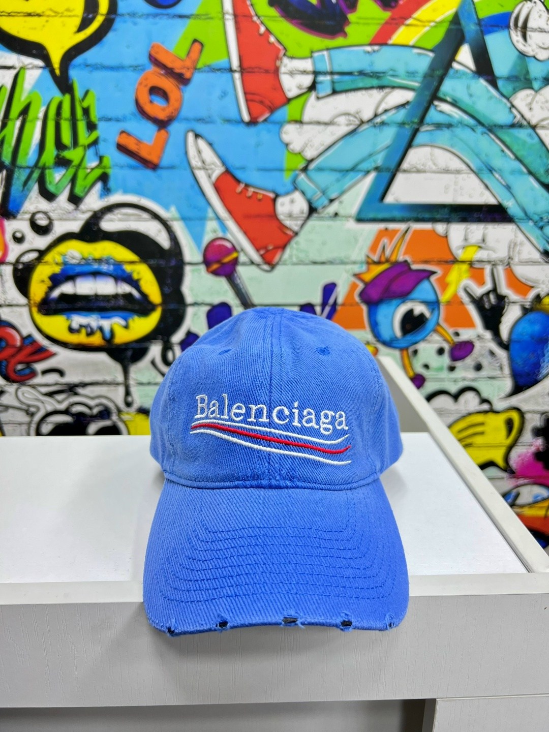 бейсболка balenciaga,кепка баленсиага синяя,кепка balenciaga,balenciaga cap,мужские бейсболки balenciaga