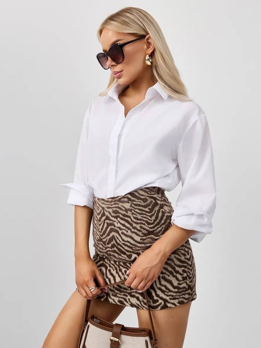 рубашка оверсайз белая белая,женская белая рубашка,белая рубашка,рубашка женская,рубашка женская хлопок белая оверсайз ayrismod