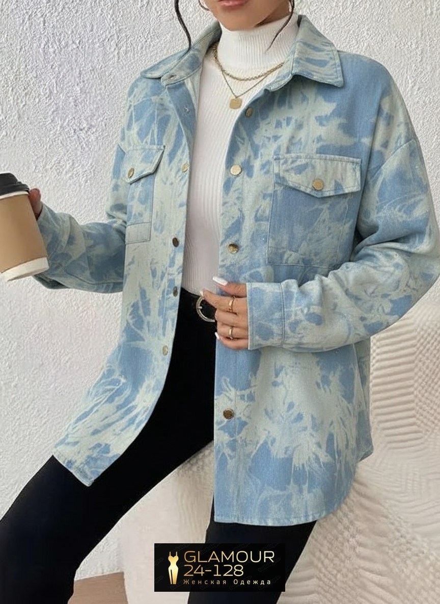 повседневная рубашка,рубашка женская,джинсовая куртка,джинсовая рубашка,рубашка с принтом