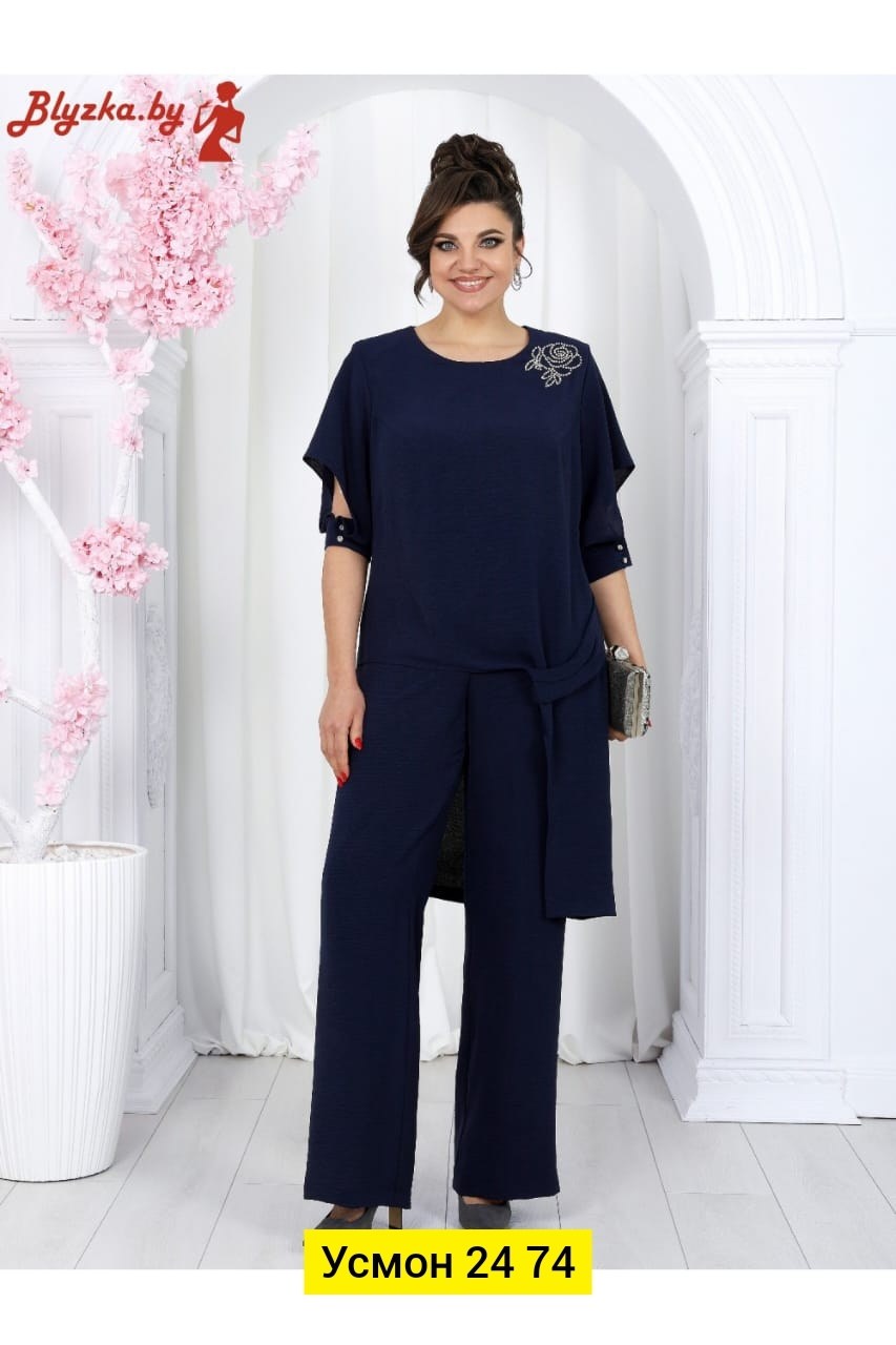 костюм брючный летний двойка,костюм/комплект ninele (нинель шик ) 7440 двойка морской размер 48-60,костюм брючный летний,костюм/комплект ninele 7449 двойка морская волна в размере 48-62,костюм брючный