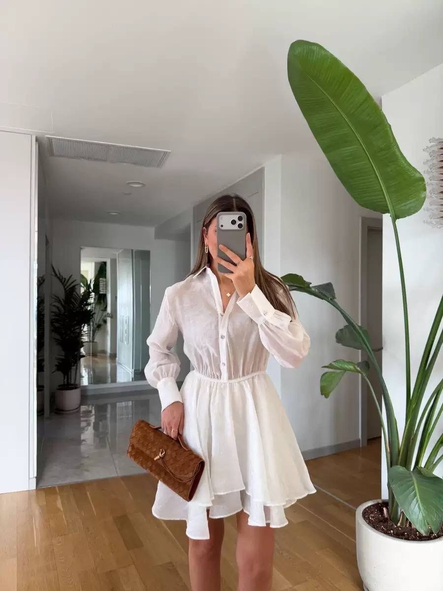 модное платье,платья,платье с оборками,стильные наряды