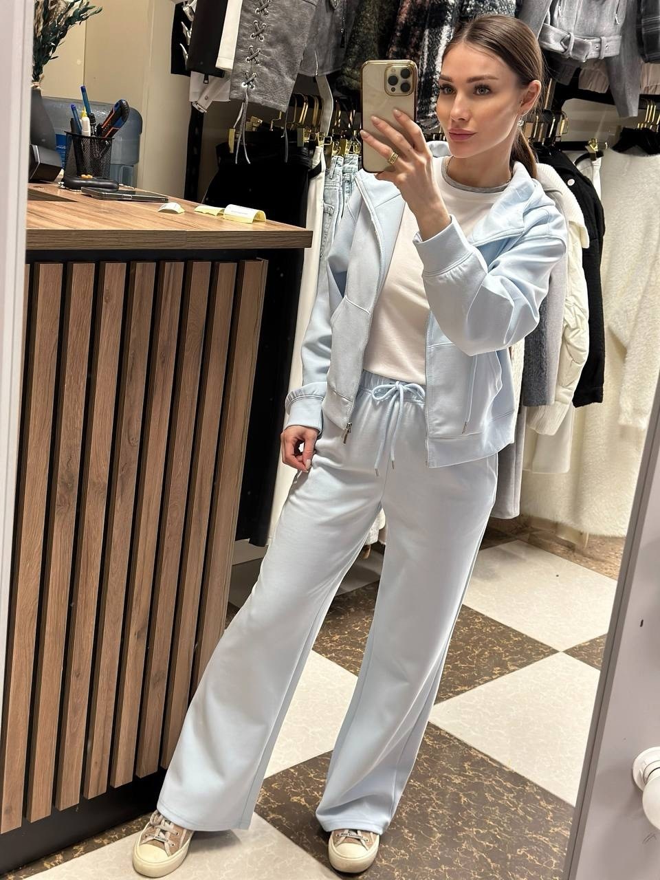 женские костюмы,стильные костюмы,костюм с брюками палаццо,костюм женский спортивный