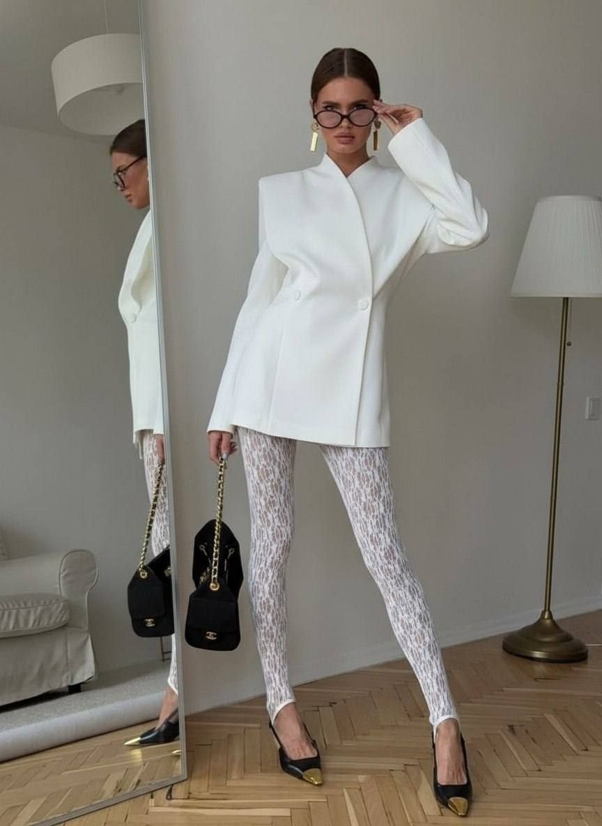 женский универсальный пиджак r0,жакет белого цвета,пиджак,пиджак женский