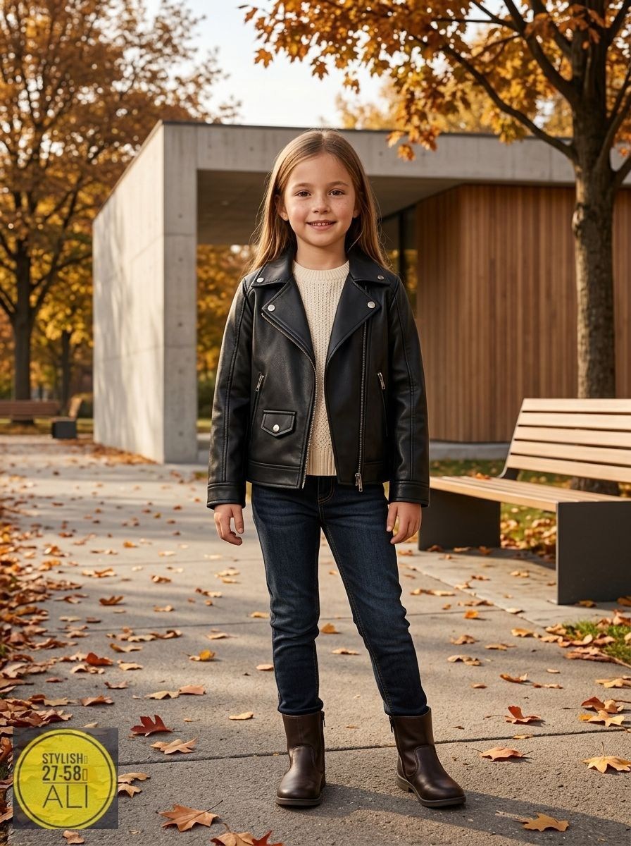 детские кожаные куртки,детская осенняя куртка косуха 160 чёрный,куртка кожаная,куртка косуха детская,куртка косуха