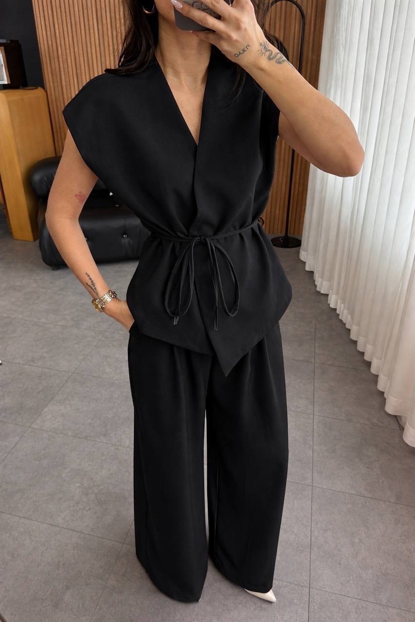 летние костюмы женские,костюм двойка с поясом,костюм с брюками,костюм с поясом,костюм стильный