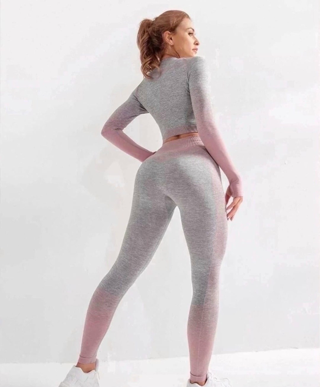 cпортивный костюм для фитнеса,женский костюм для фитнеса,спортивные леггинсы с высокой талией,спортивный костюм бесшовный комплект для фитнеса, для фитнеса